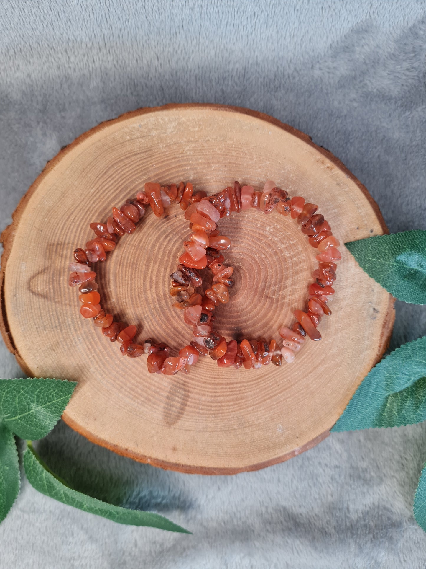 Karneol Splitterarmband