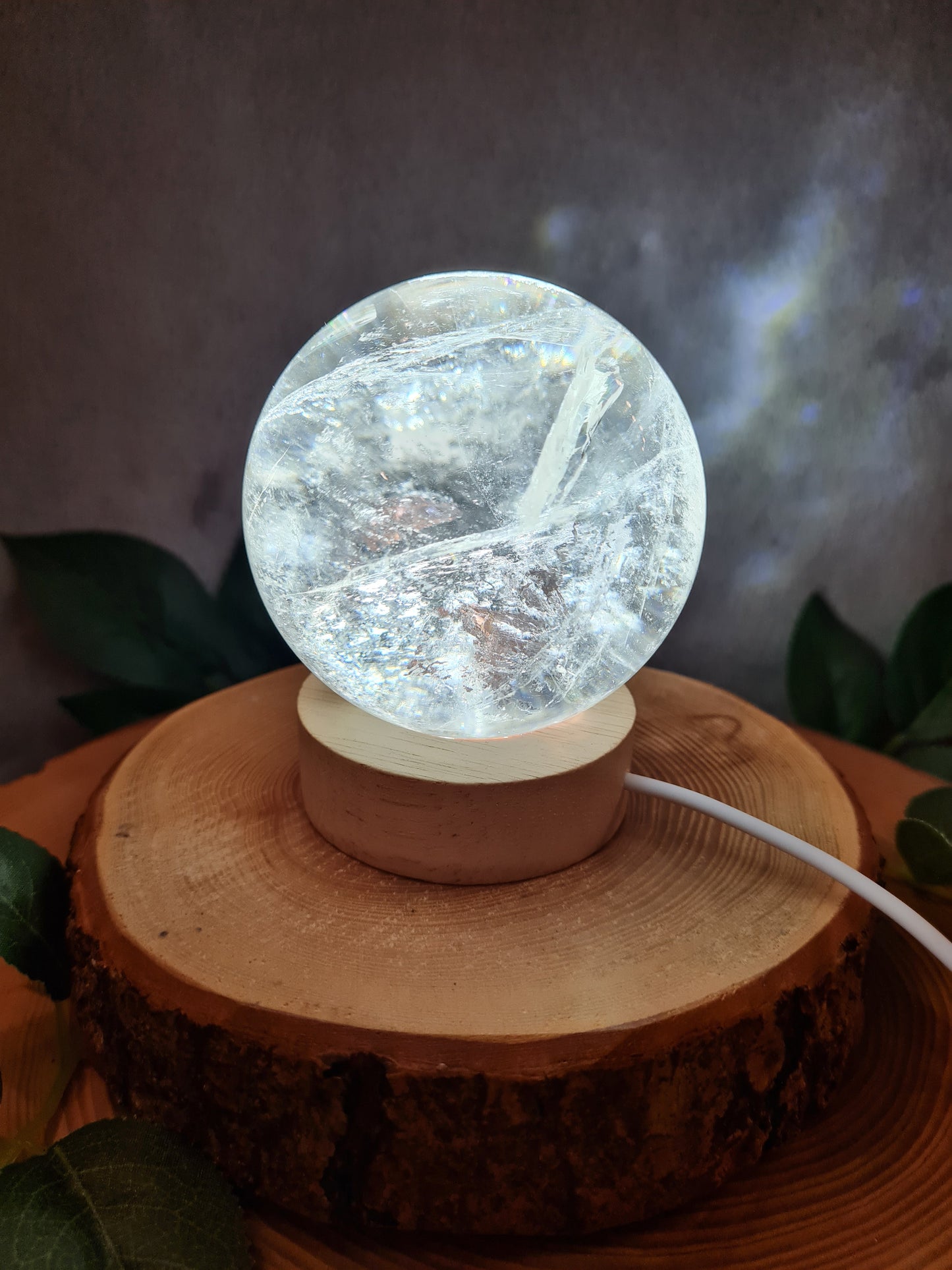 Bergkristall Kugel (BKK1)