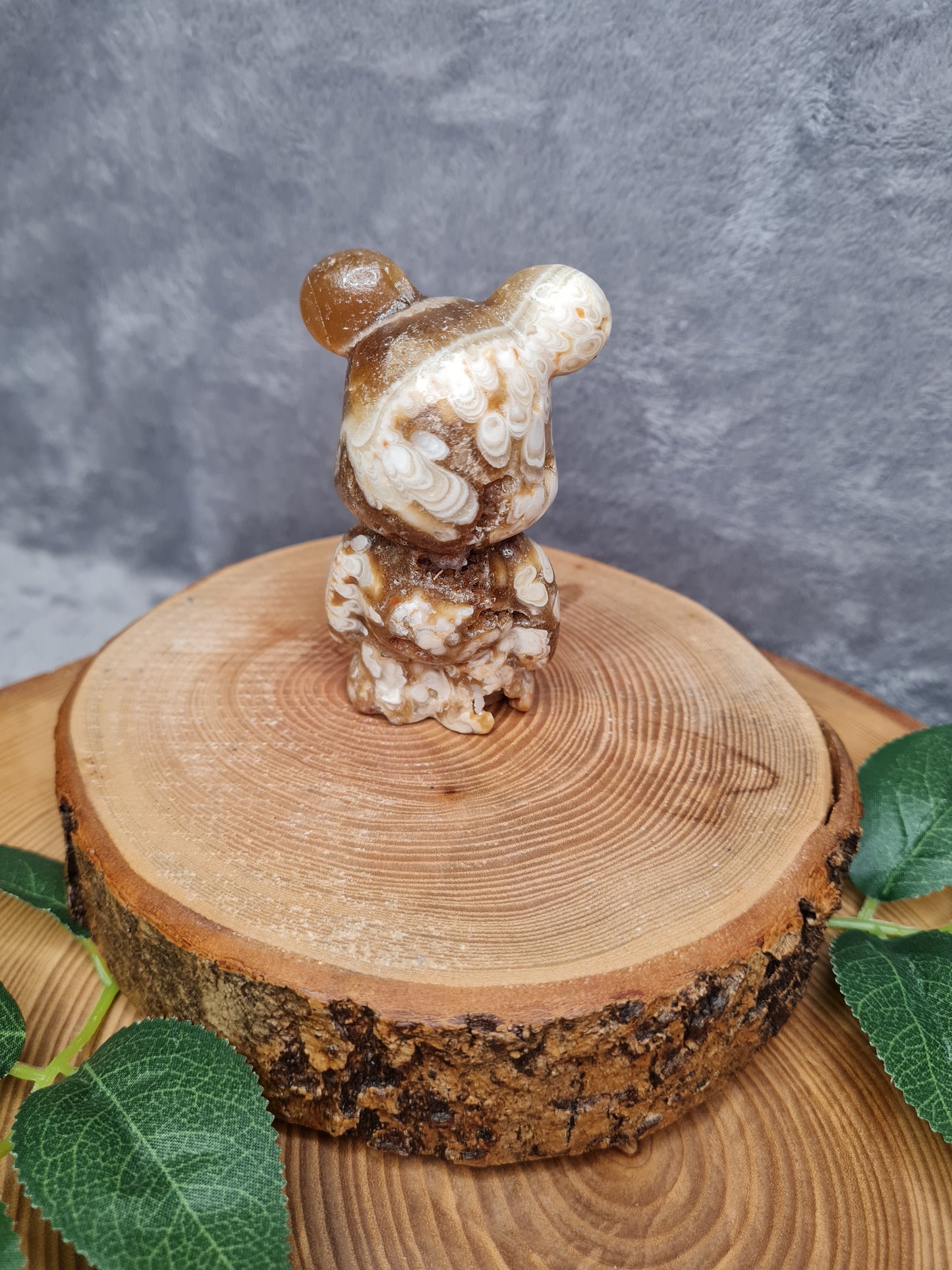 Schokoladen Calcit Bär (SK35)