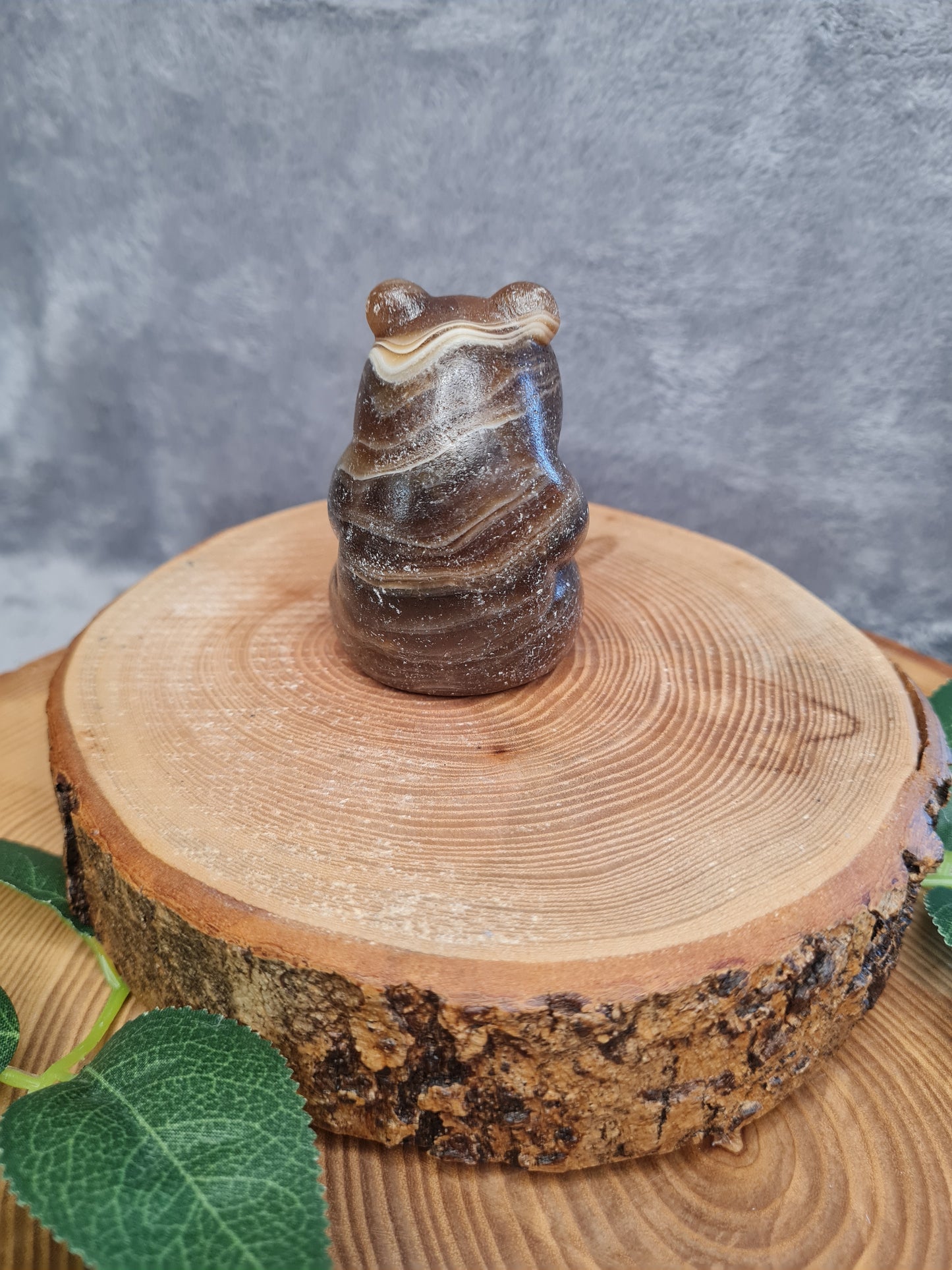 Schokoladen Calcit Panda (PD27)