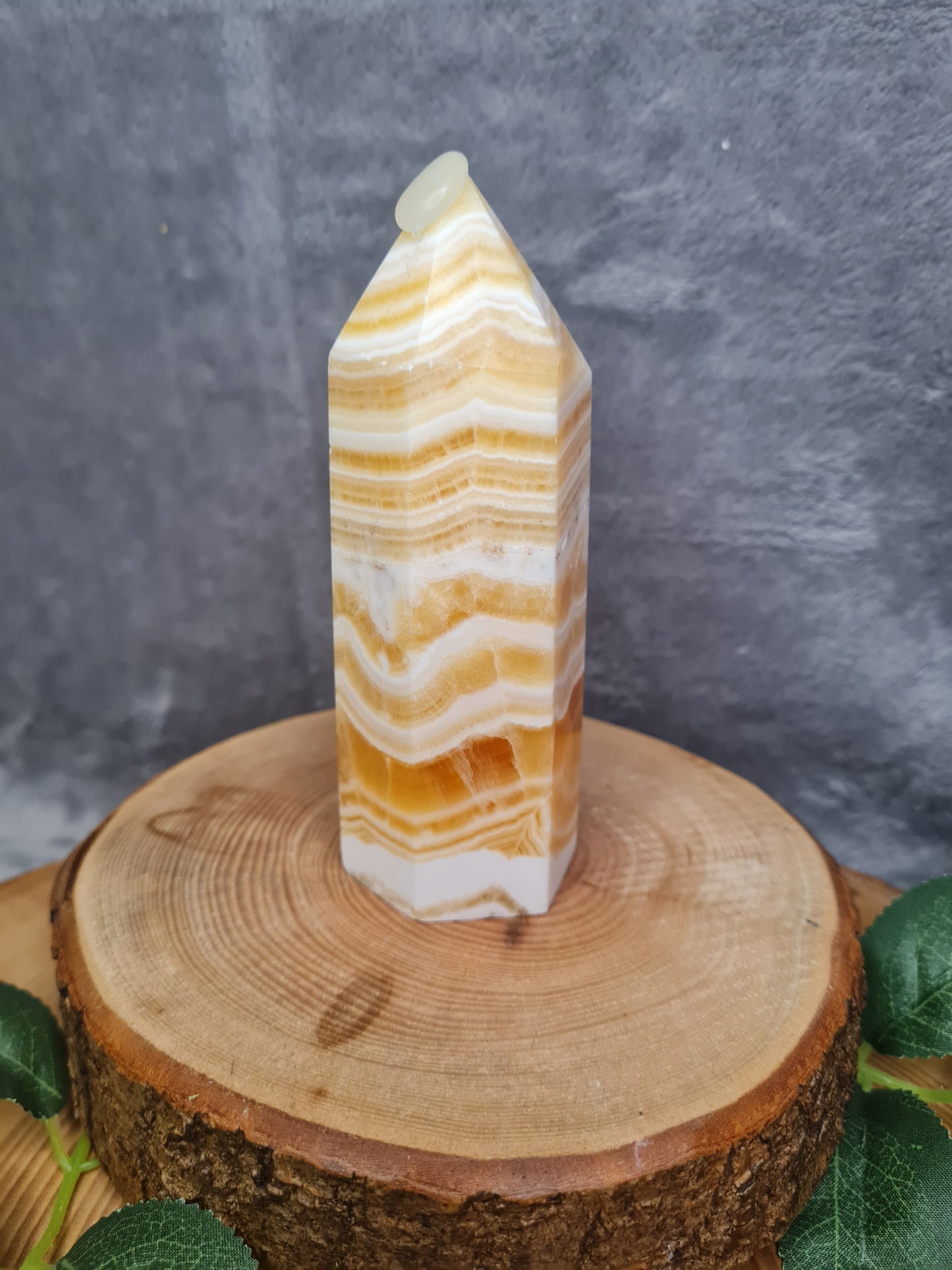 Orangen Calcit Turm (OA29)