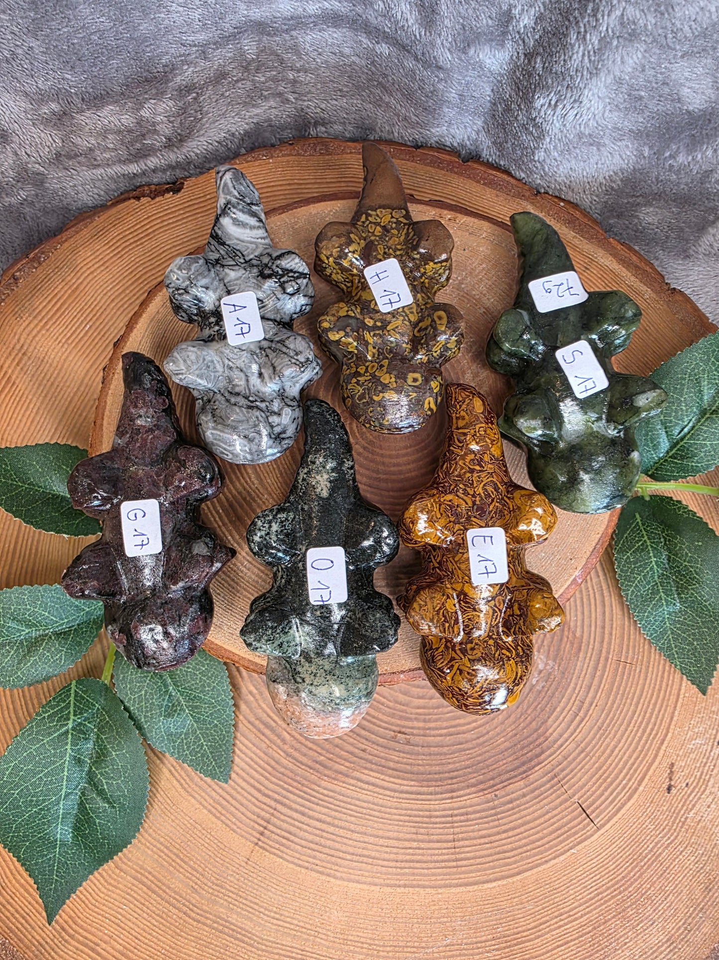 Axolotl Carvings (wählbar)