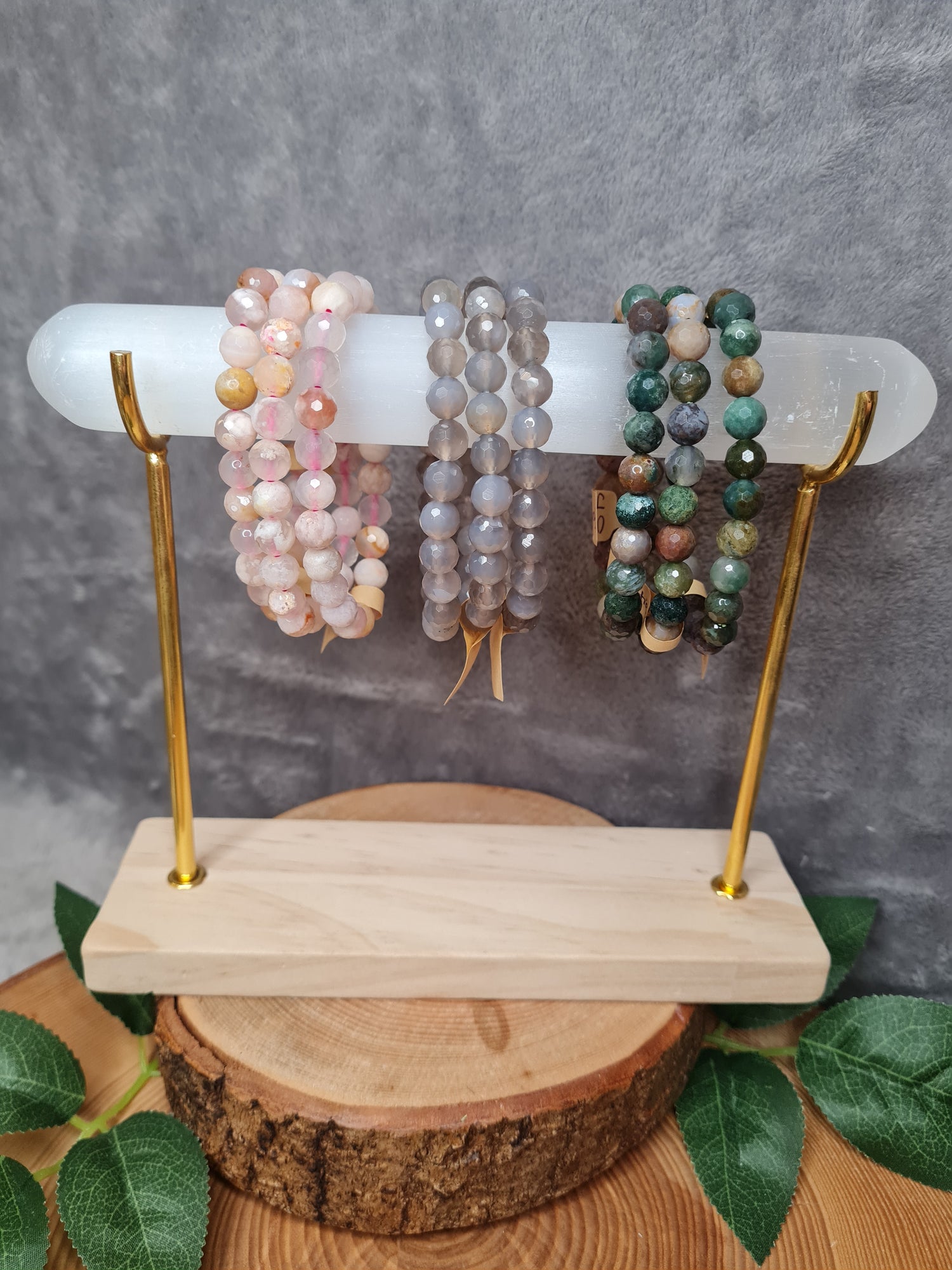 Facettierte Armbänder