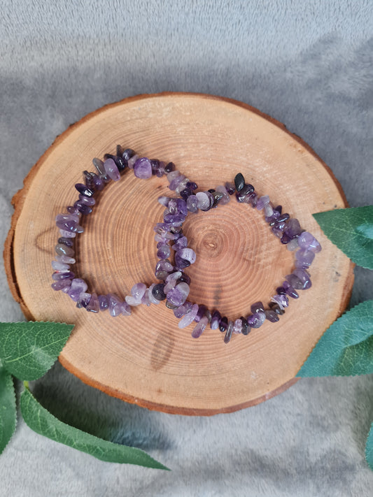Amethyst Splitterarmband