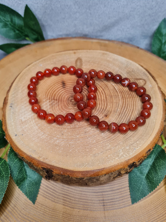 Karneol Kugelarmband