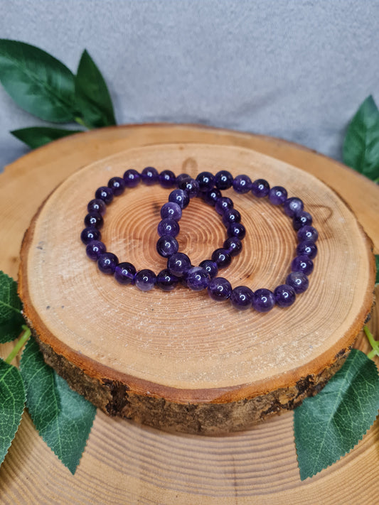 Amethyst Kugelarmband