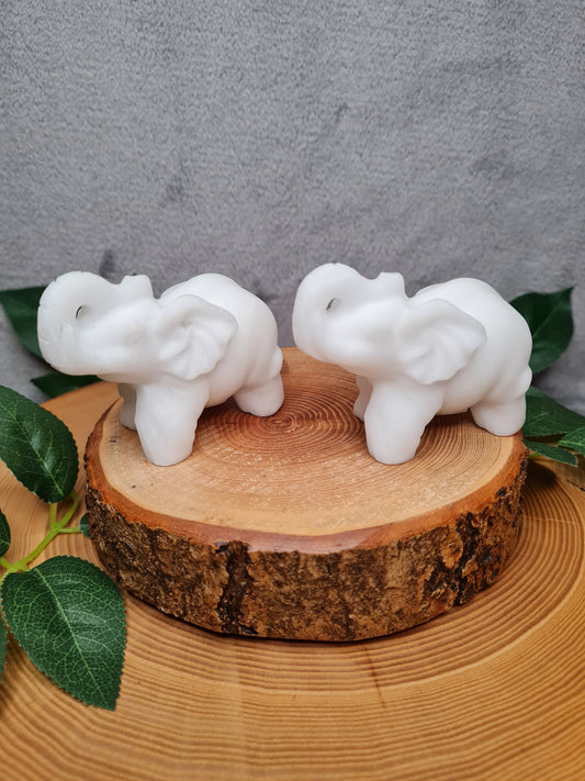 Weißer Jade Elefant