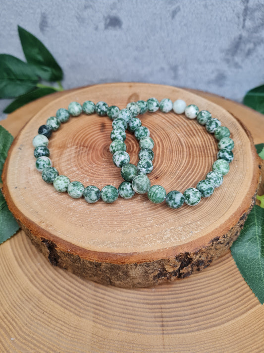 Baumachat Kugelarmband