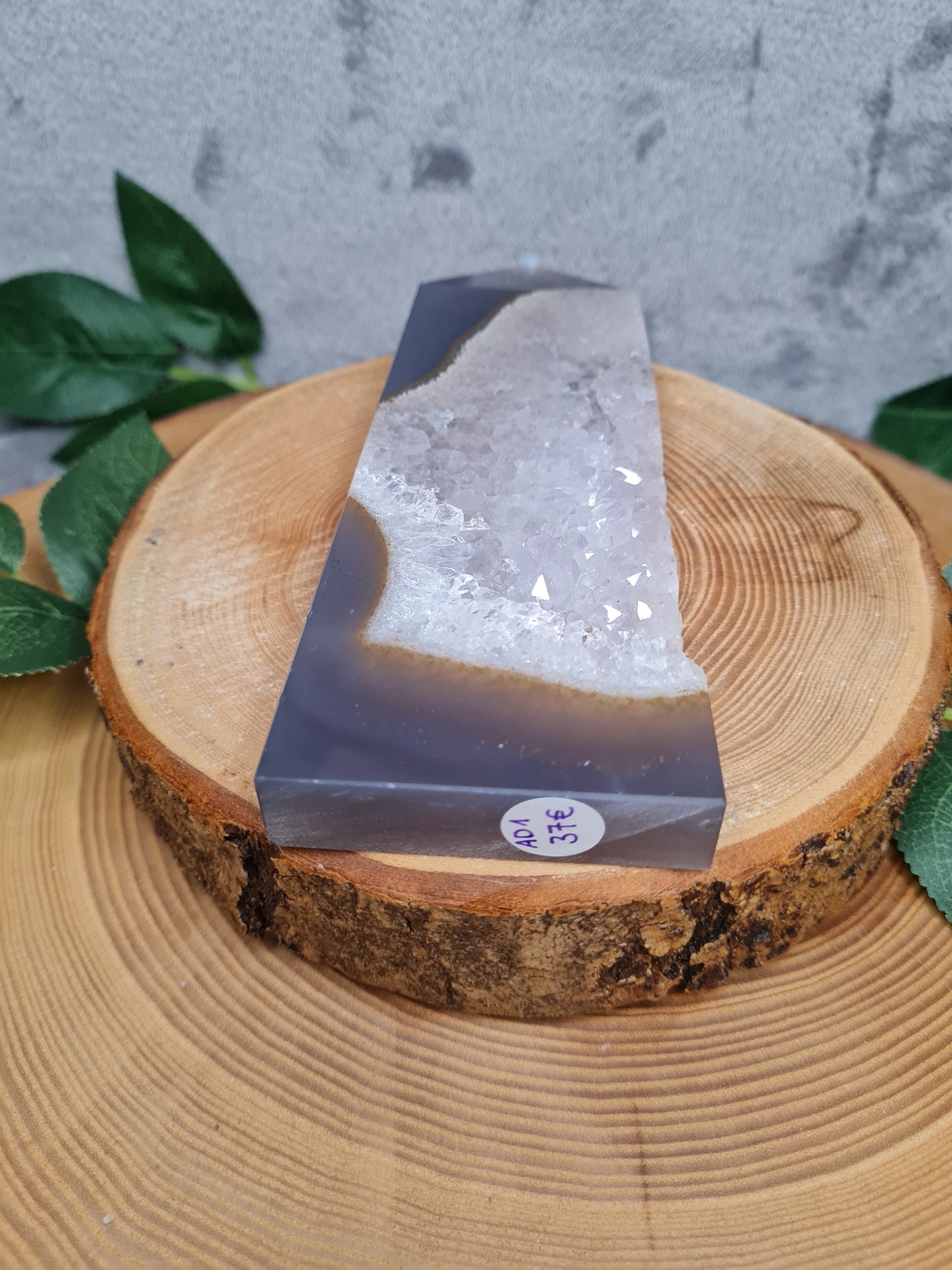Achat Turm/Slap mit Druse (AD1)