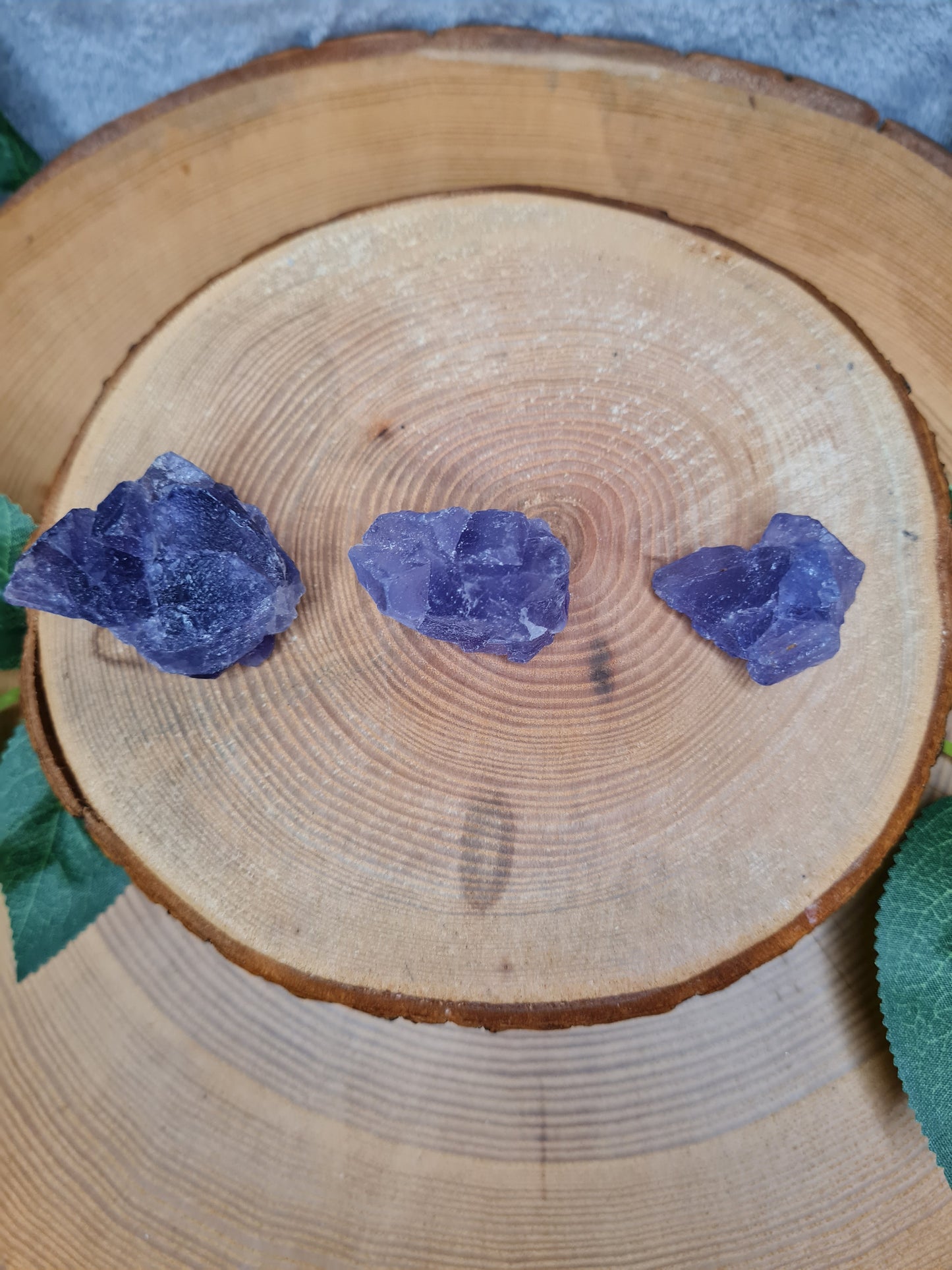 Fluorit blau - Rohstein (versch. Größen)