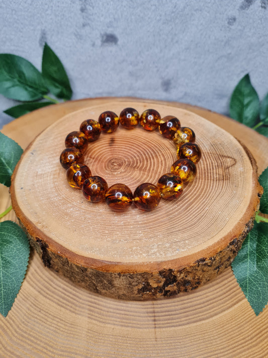 Bernstein Kugelarmband (Nr.2)