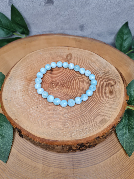 Larimar Kugelarmband (Nr.1)