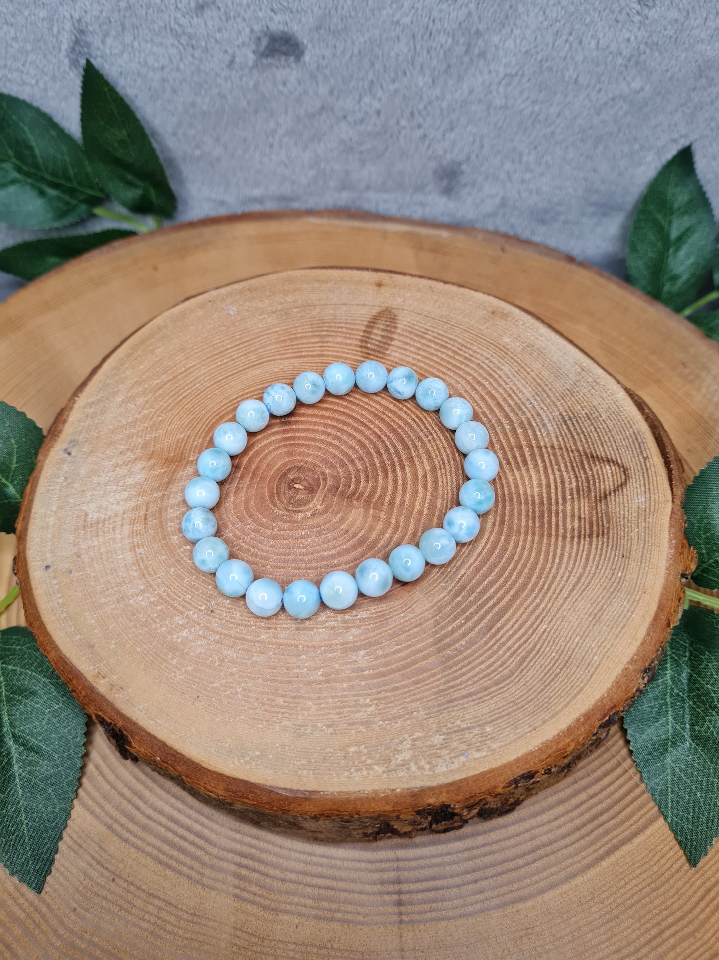 Larimar Kugelarmband (Nr.2)