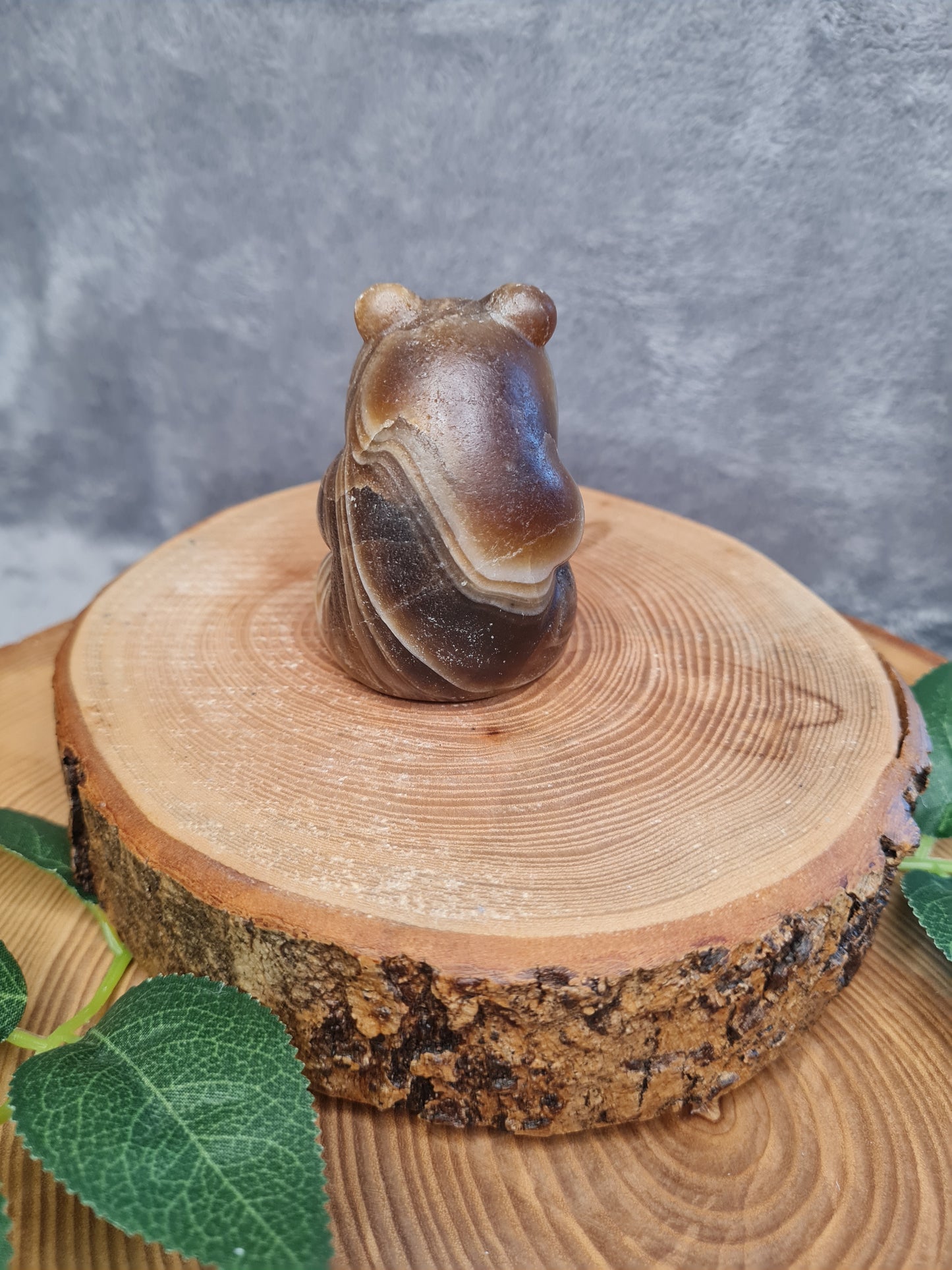 Schokoladen Calcit Panda (PA27)