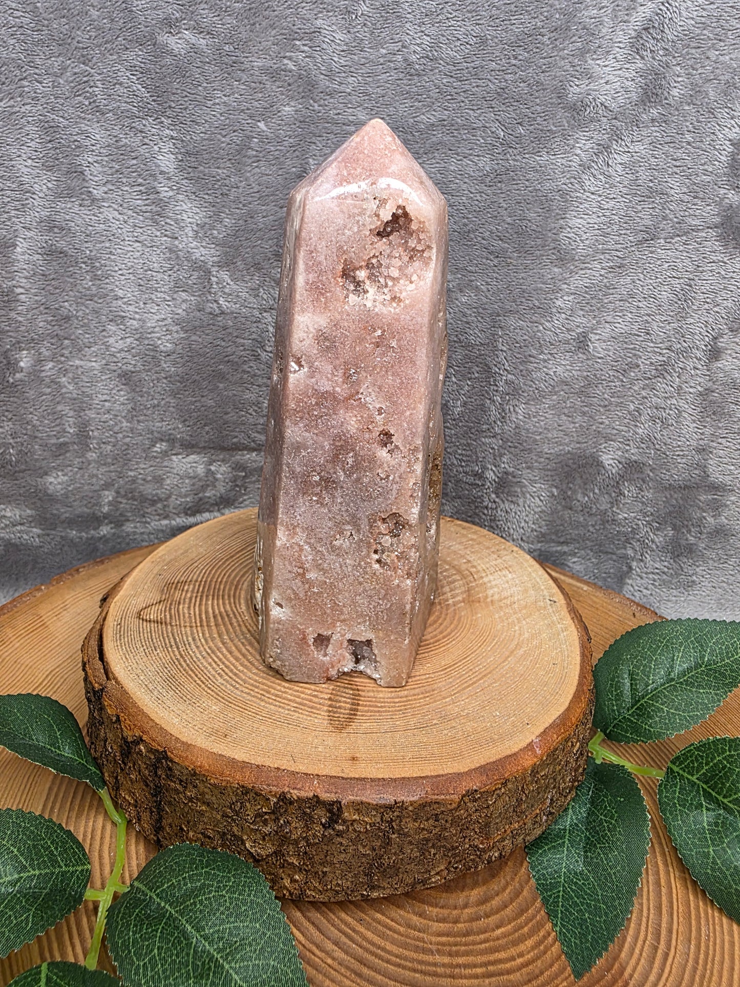 Pinker Amethyst Turm (124)