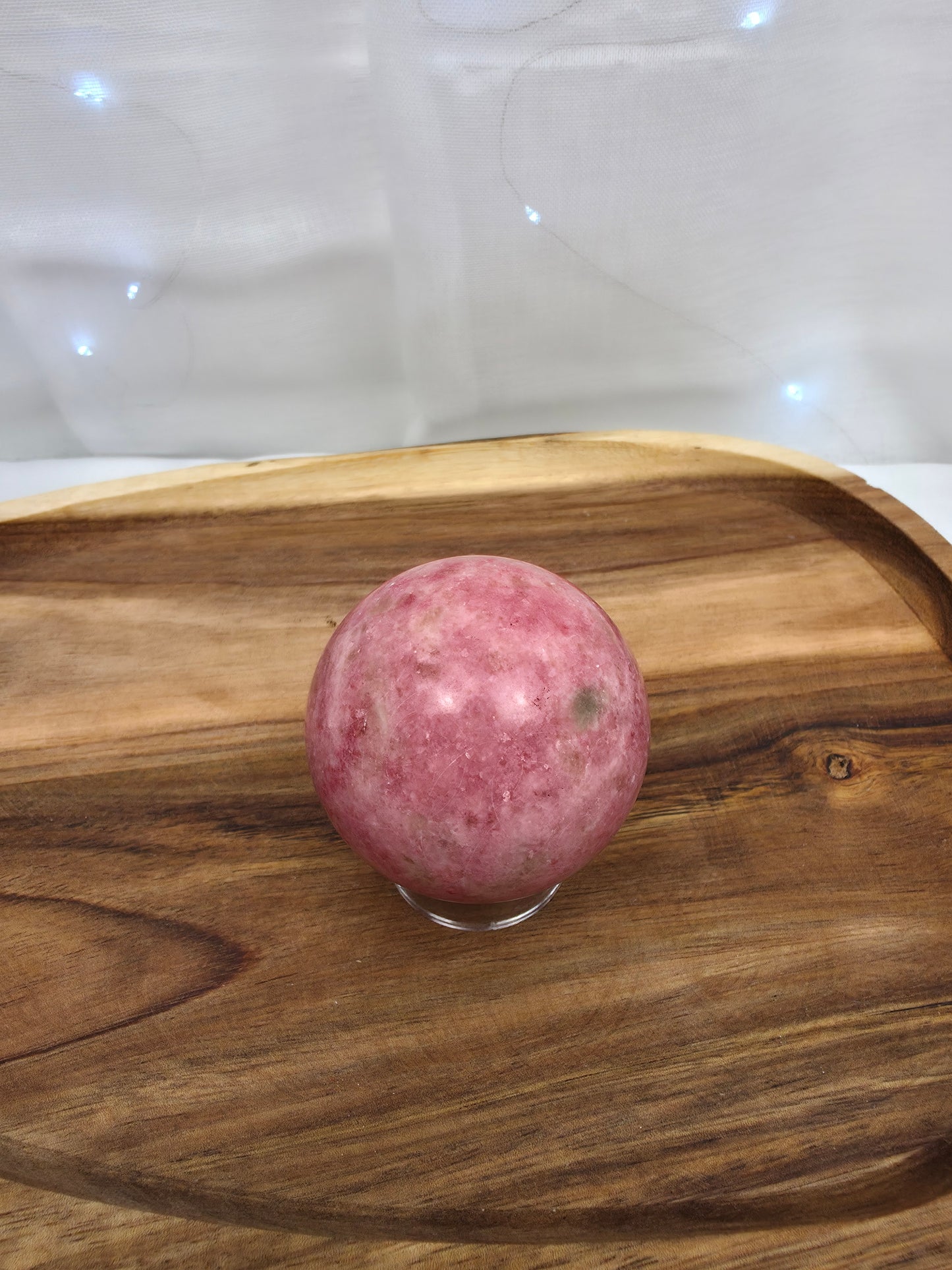 Pinke Zoisit Kugel (Z23)