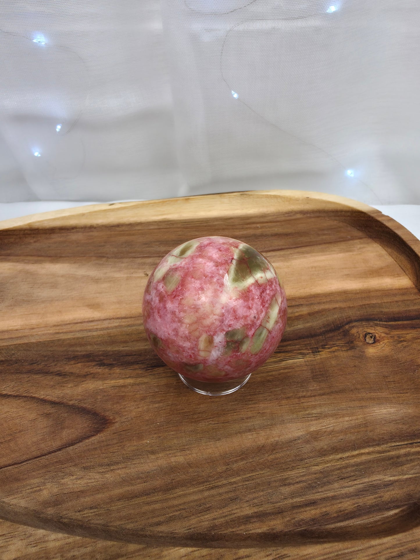 Pinke Zoisit Kugel (Q23)
