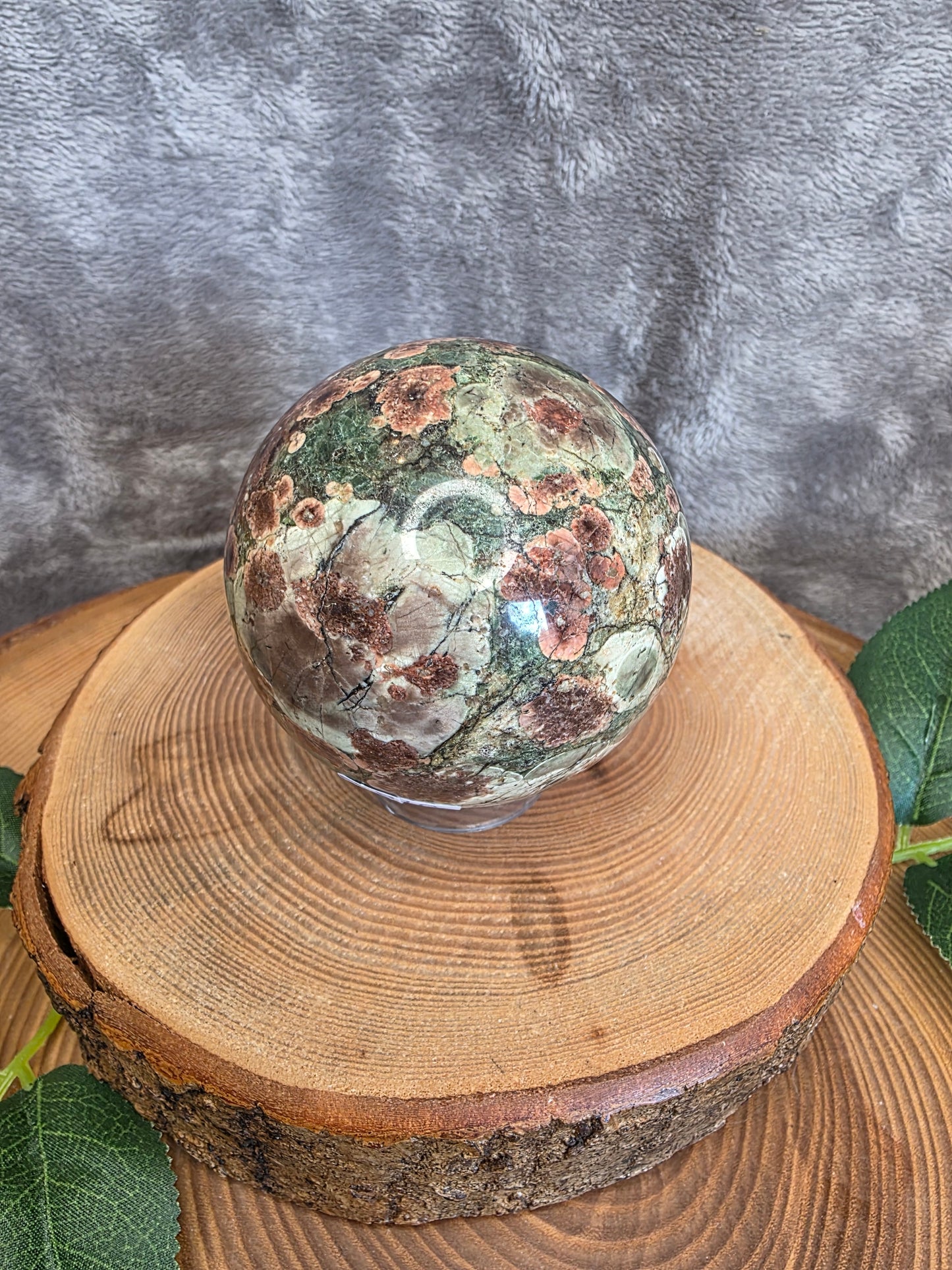 Russischer Blumenachat Kugel (S40)