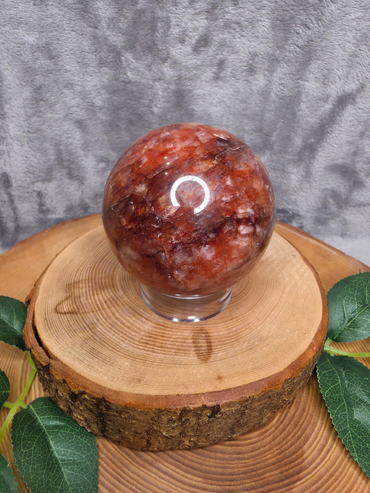 Feuerquarz Kugel (R49)