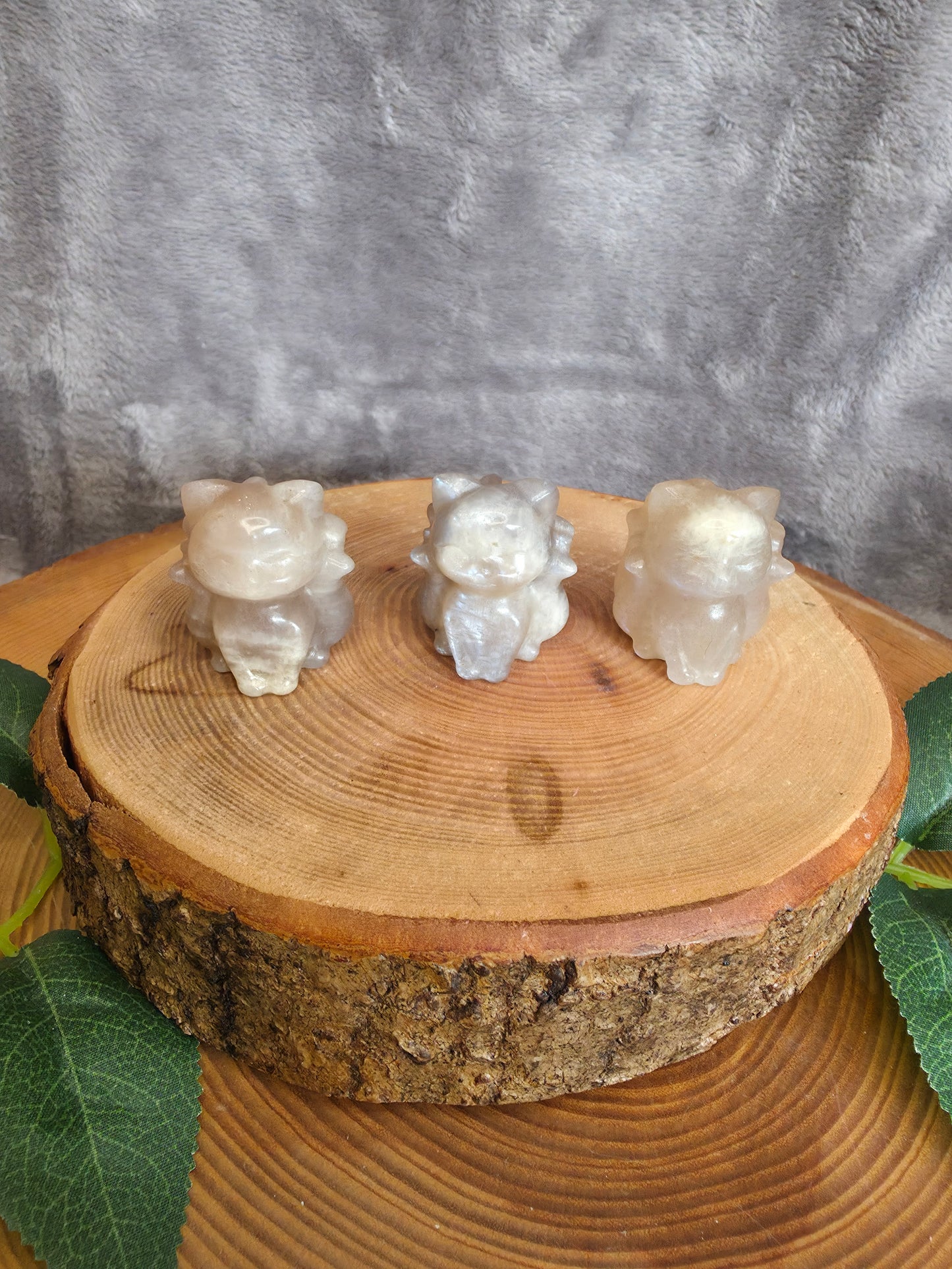 Mondstein neunschwänziger Fuchs klein (wählbar)