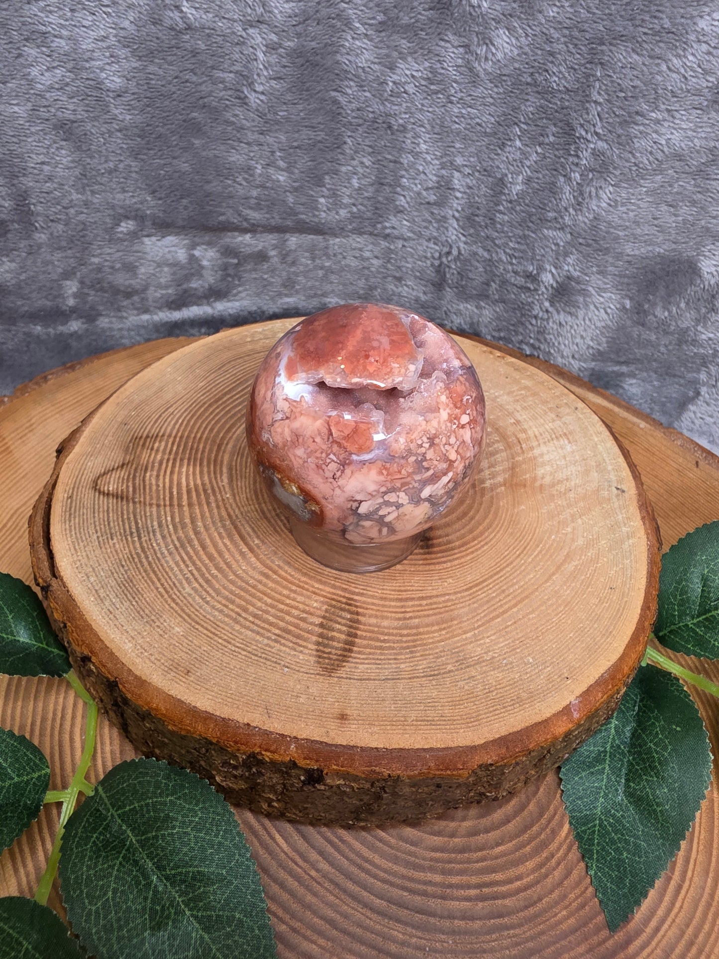 Cotton Candy Achat Kugel (CC41)