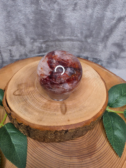 Feuerquarz Kugel (Q29)