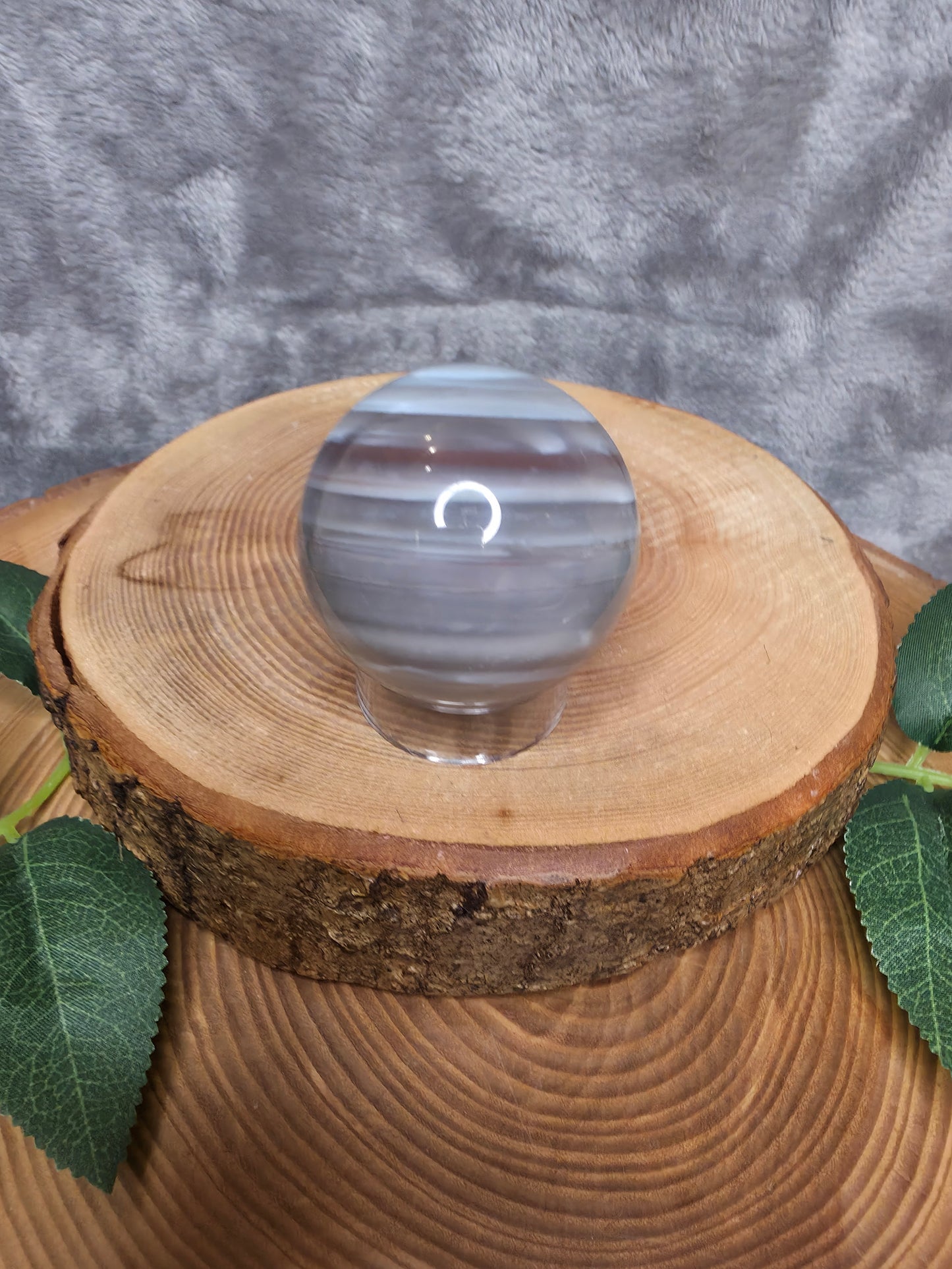 Achat Kugel gebändert (A29)