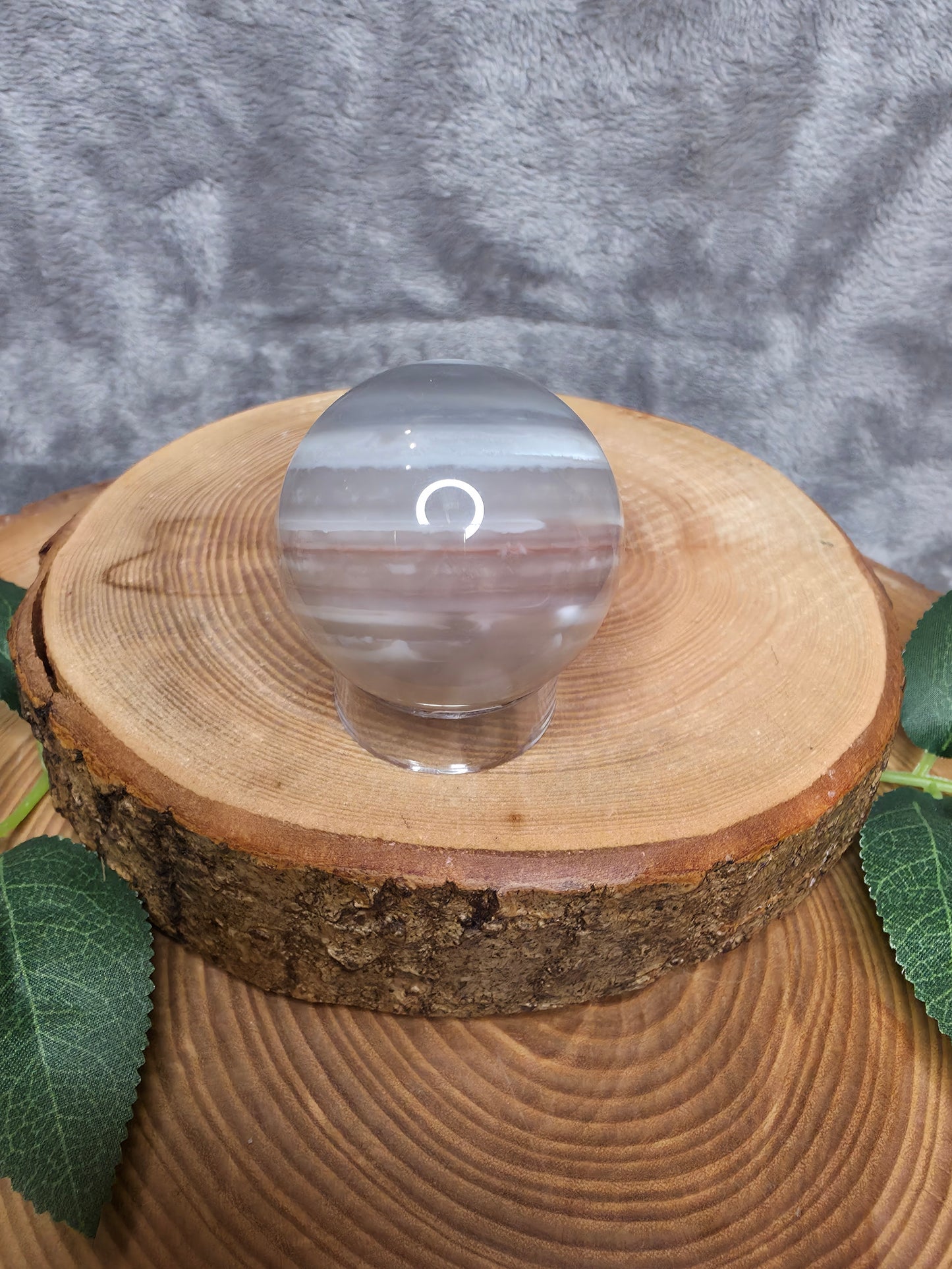 Achat Kugel gebändert (B28)