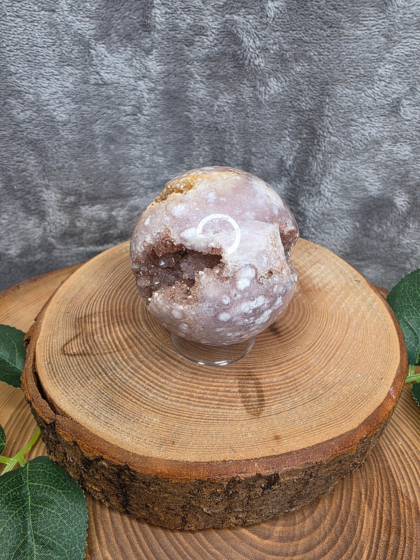 Pinker Amethyst Kugel (A45)