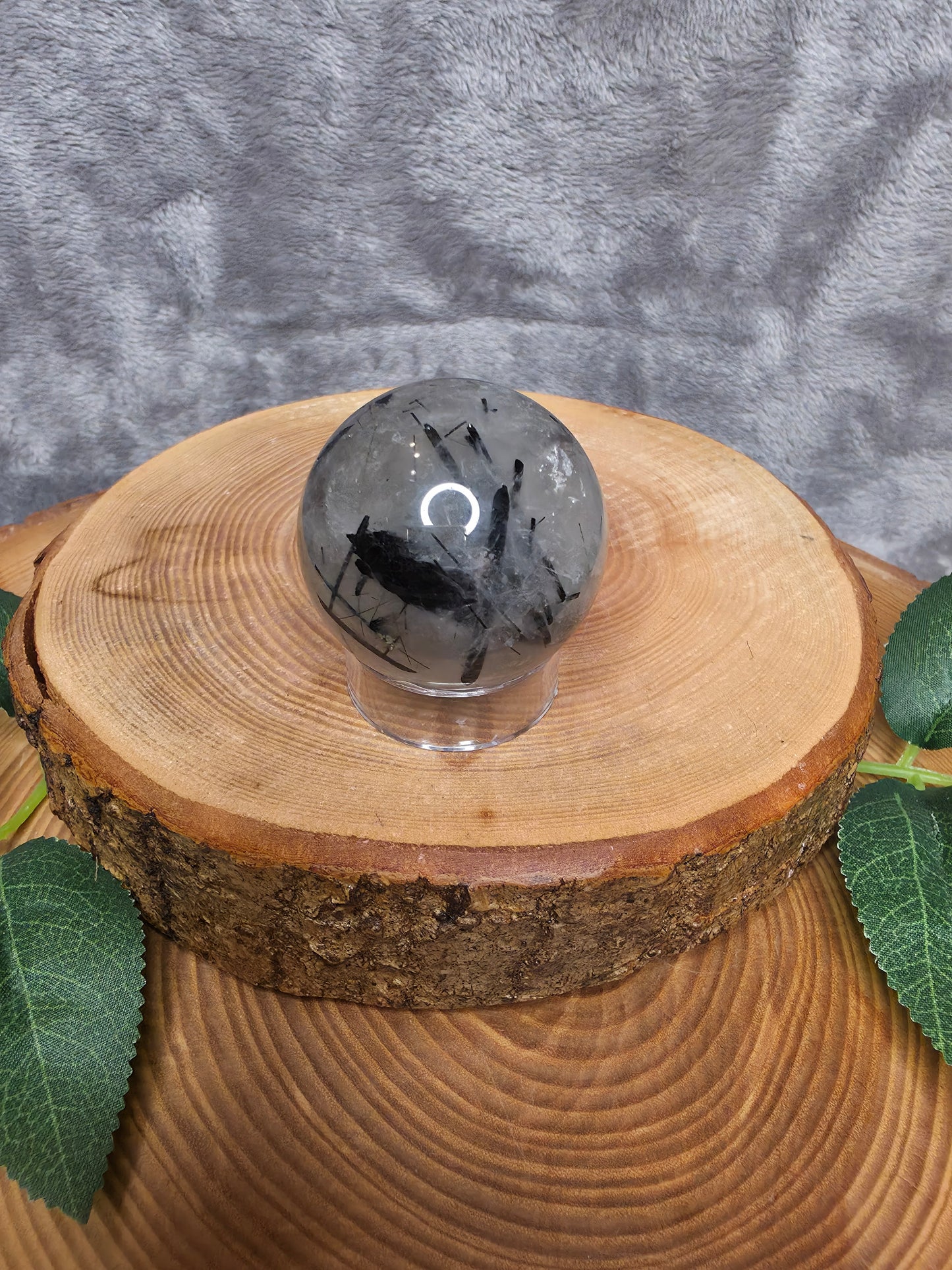 Turmalinquarz Kugel (U23)