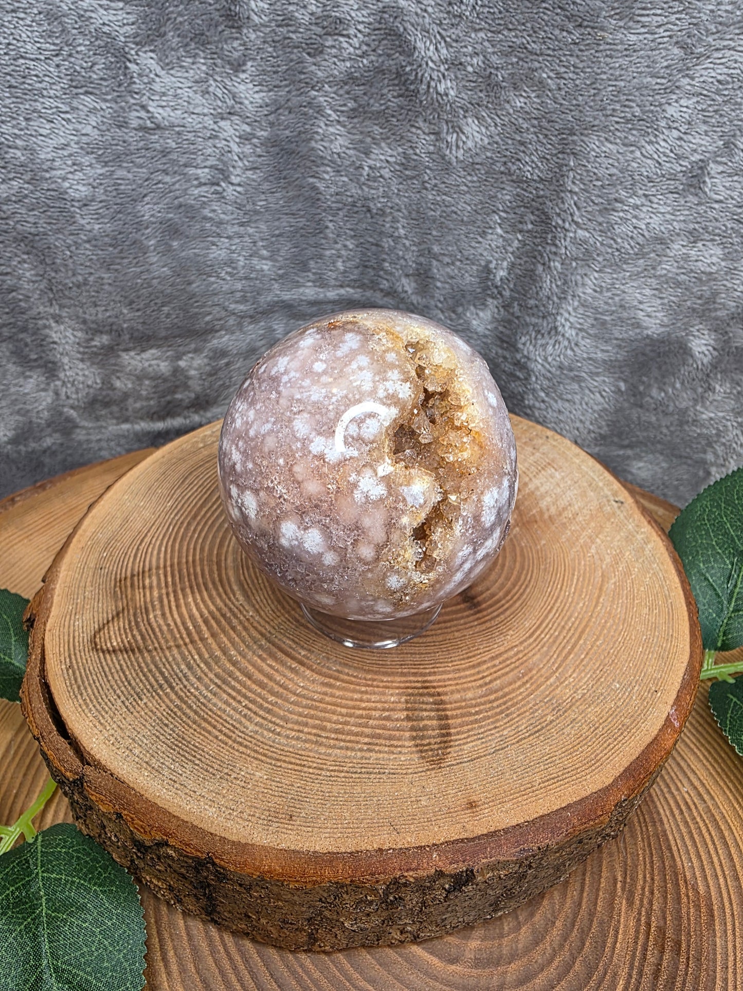 Pinker Amethyst Kugel (A45)