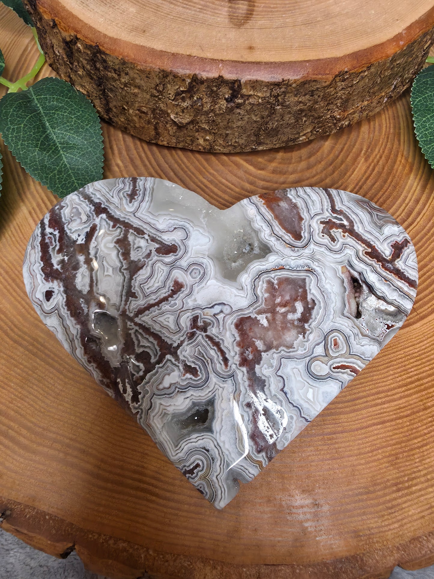 Mexikanischer Achat Herz (X32)