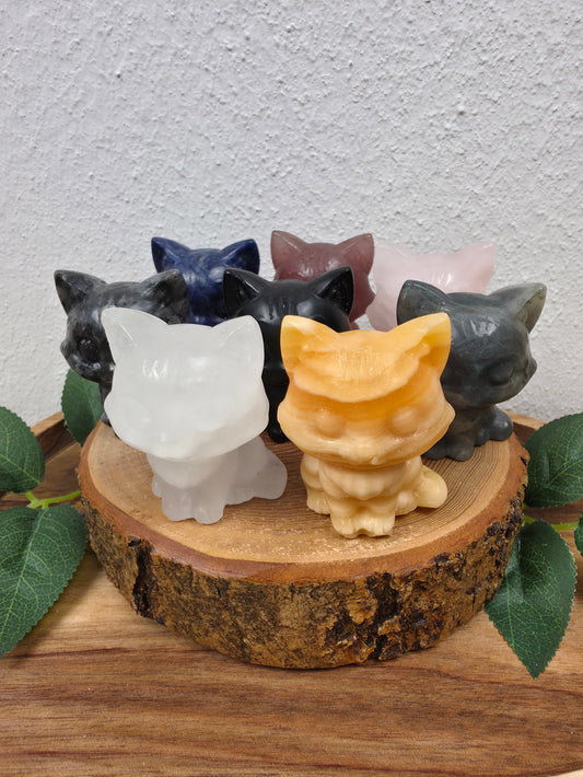 Katzen Carving (wählbar)