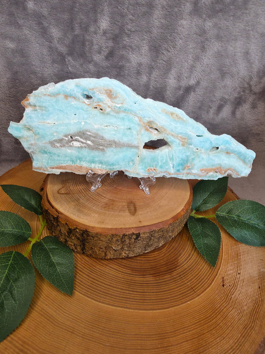 Karibischer Calcit/ Aragonit Scheibe (G30)