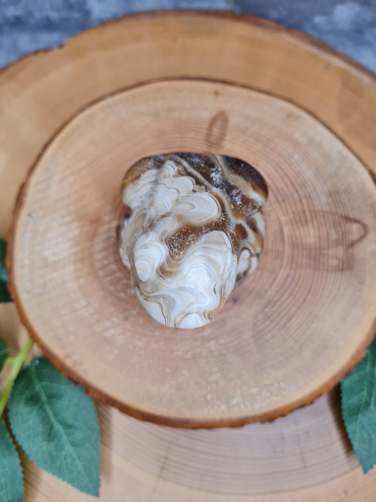 Schokoladen Calcit Frosch