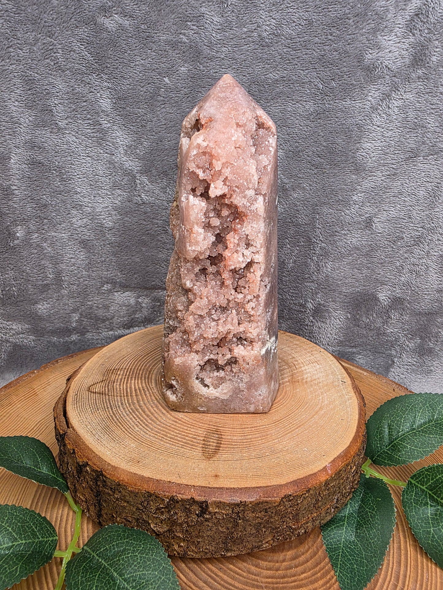 Pinker Amethyst Turm (124)