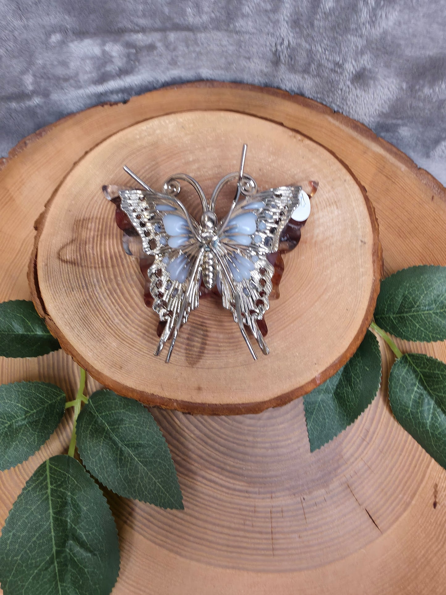 Feuerquarz Schmetterling