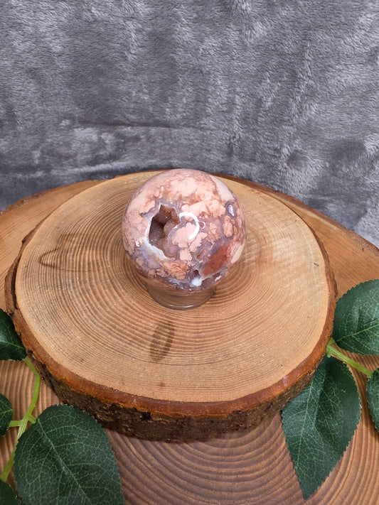 Cotton Candy Achat Kugel (CT41)