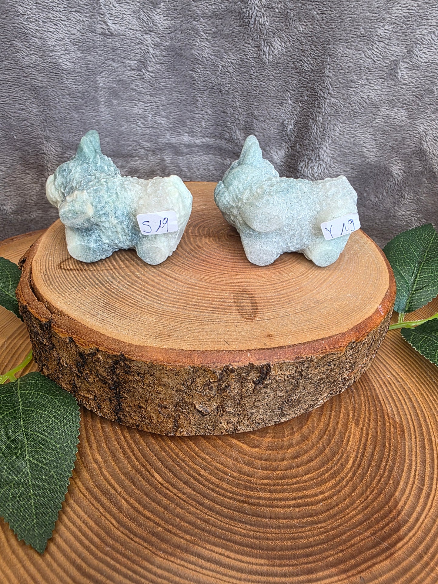 Blue Sky Quarz Highland Kuh (wählbar)