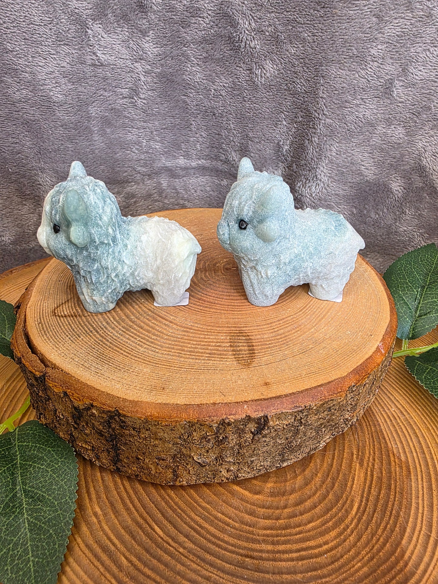 Blue Sky Quarz Highland Kuh (wählbar)