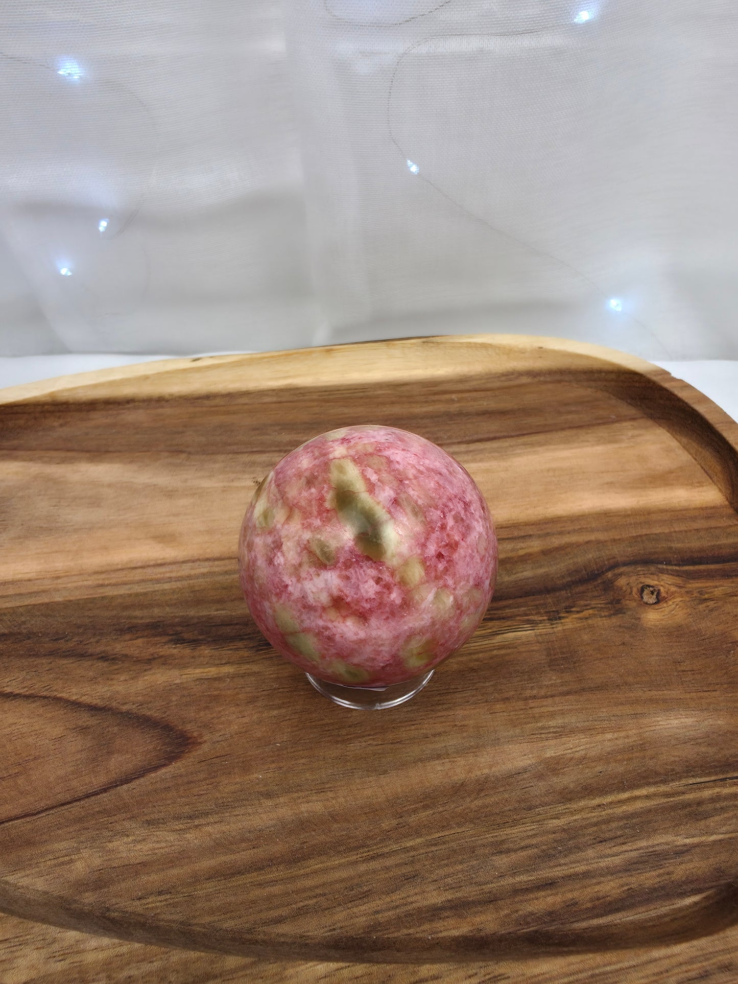 Pinke Zoisit Kugel (Q23)
