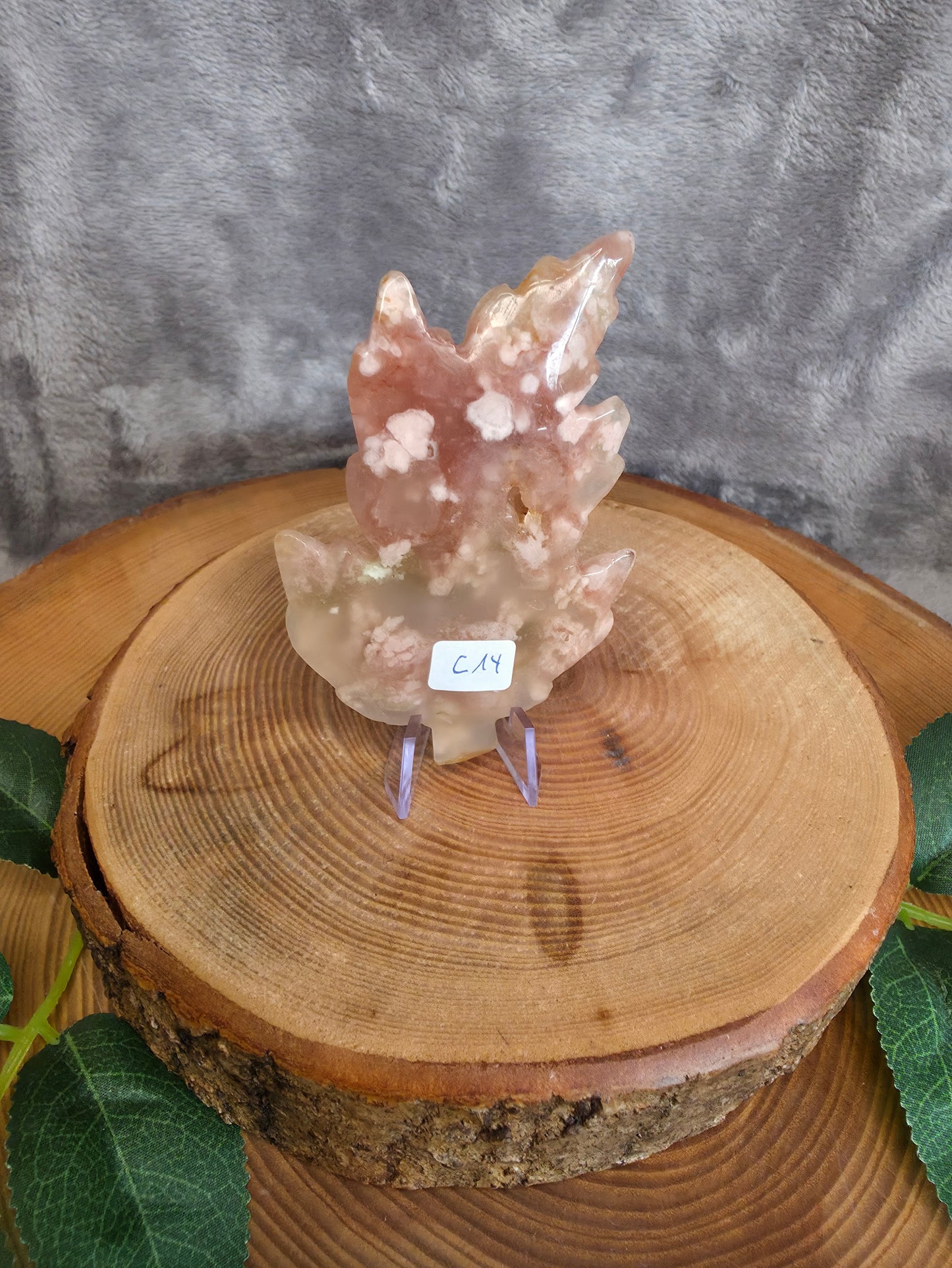 Blumenachat Blatt (C14)