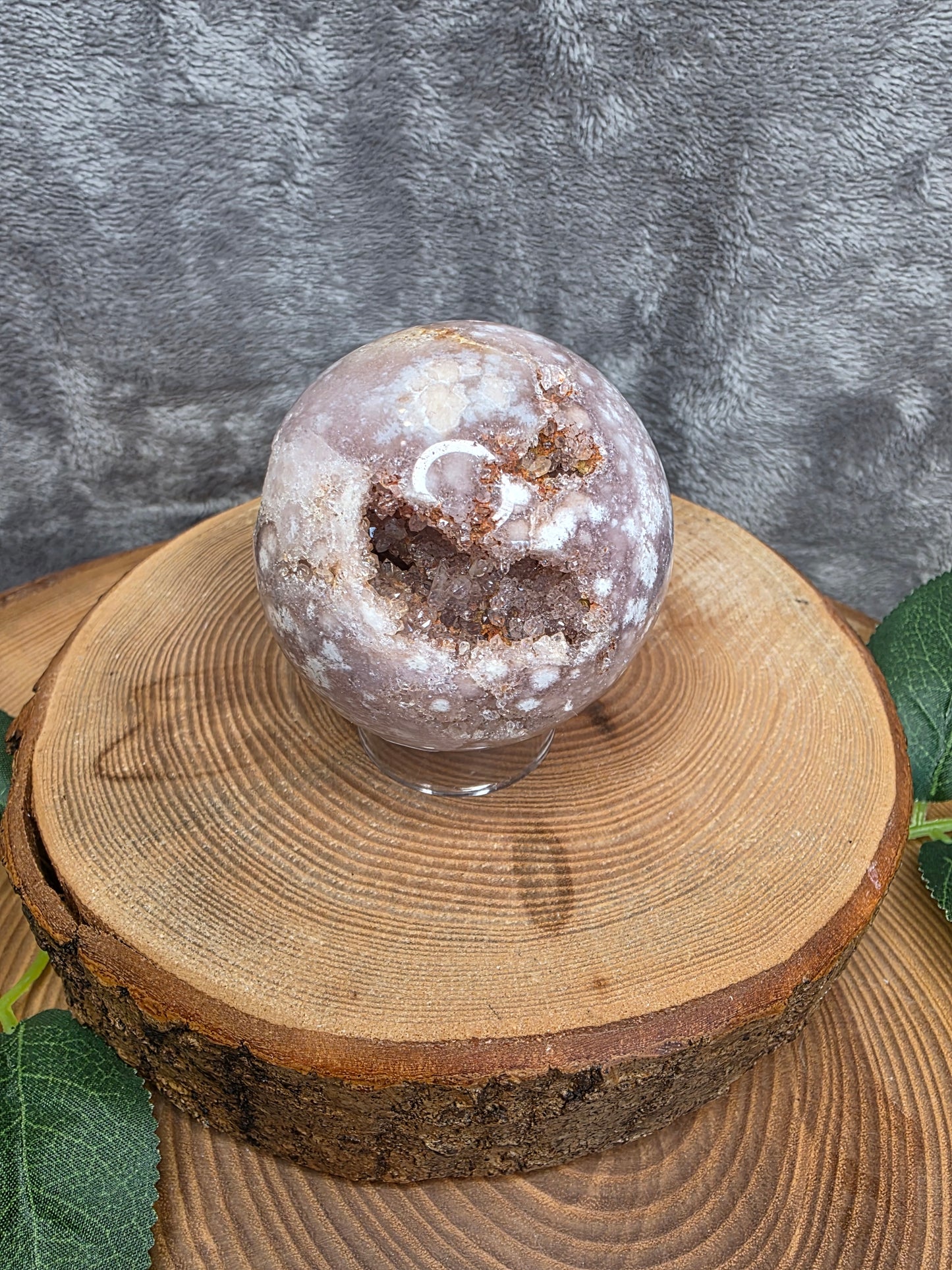 Pinker Amethyst Kugel (A45)