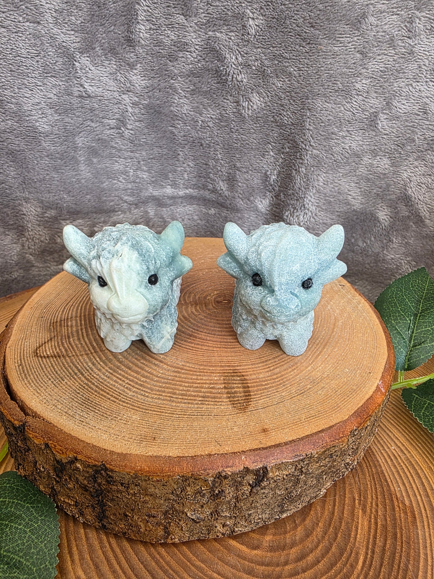 Blue Sky Quarz Highland Kuh (wählbar)