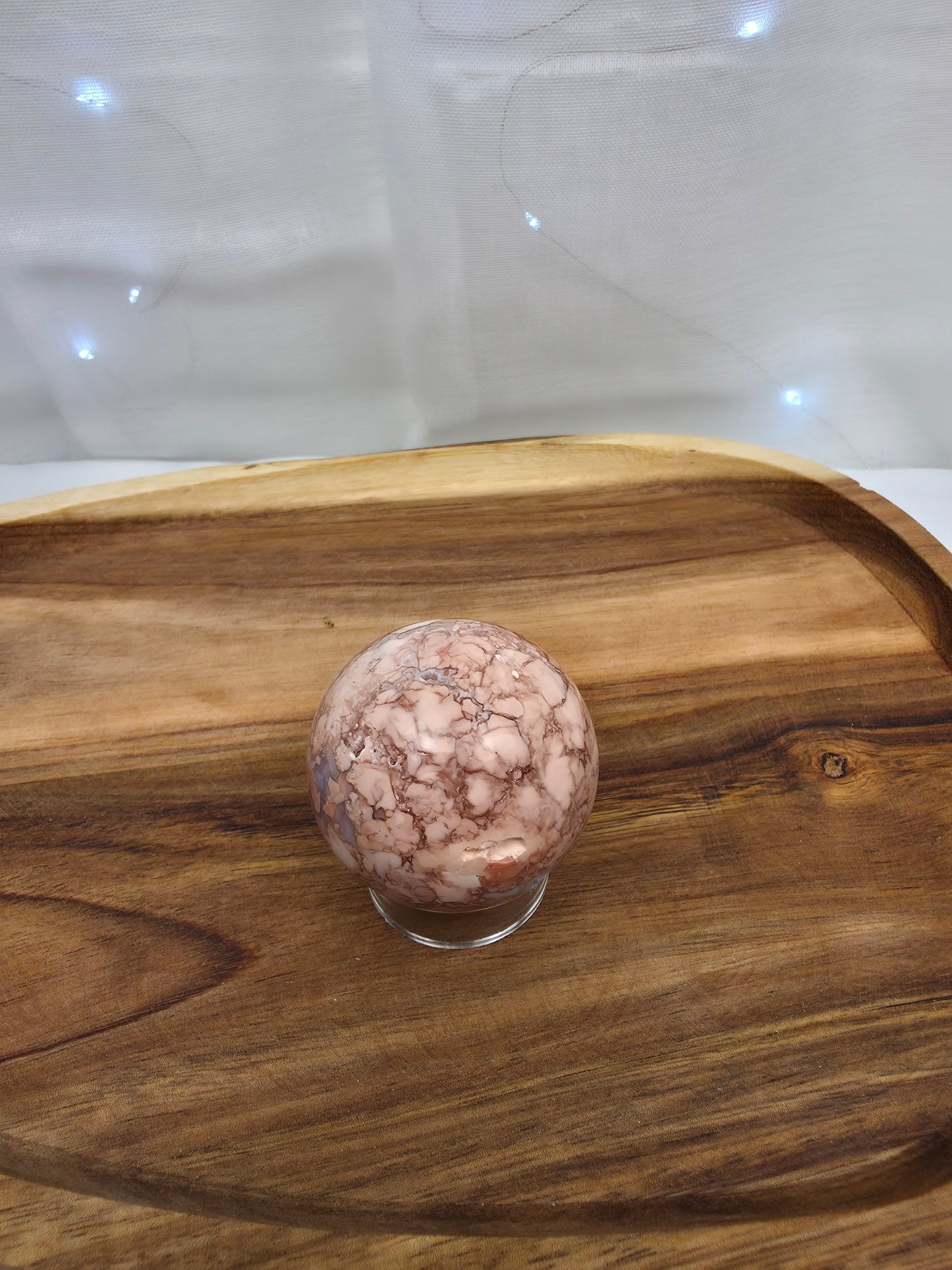 Cotton Candy Achat Kugel (K35)