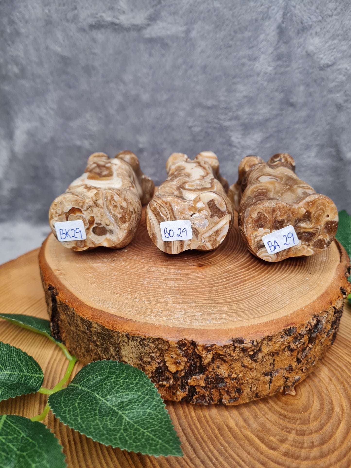 Schokoladen Calcit Lady Body