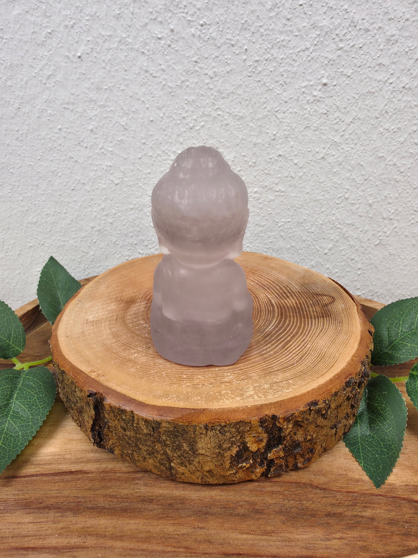 Fluorit (Lavendelfluorit) Buddha (D23)