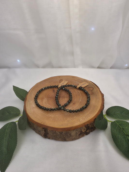 Seraphinit Kugelarmband (5mm)